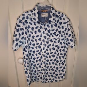 Free plant‎ men large dress shirt